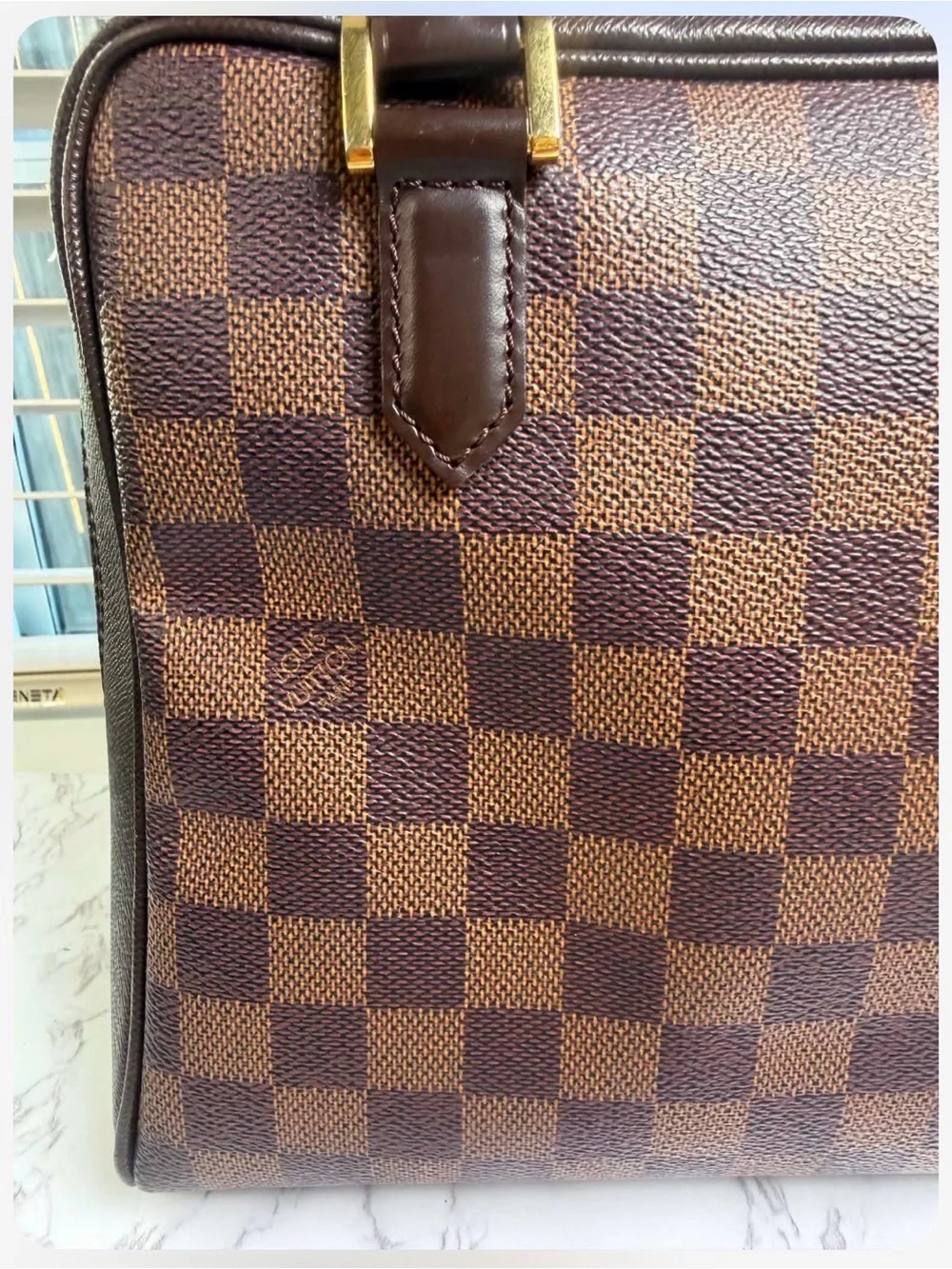Louis Vuitton Brera Black Messenger Bag